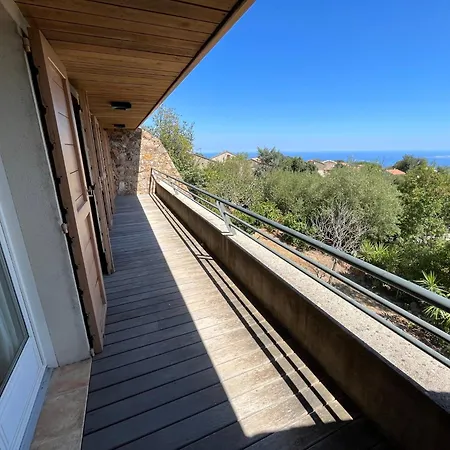 Villa Maison En Pierre Corse Vue