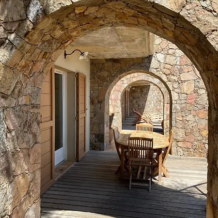 Villa Maison En Pierre Corse Vue