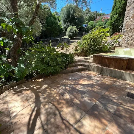 Villa Maison En Pierre Corse Vue *