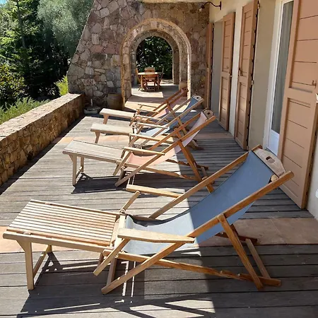 Maison En Pierre Corse Vue *