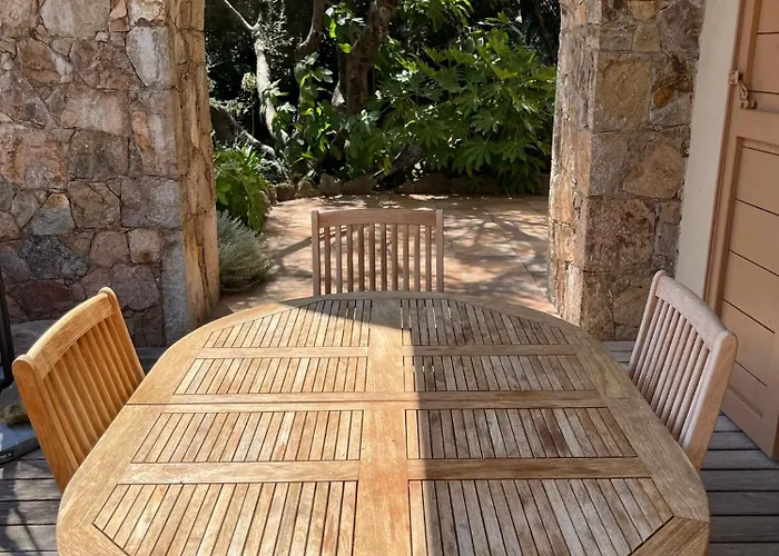 Maison En Pierre Corse Vue Vila *