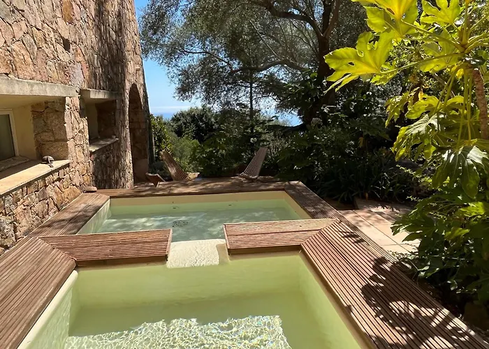 Maison En Pierre Corse Vue Vila Sari-Solenzara
