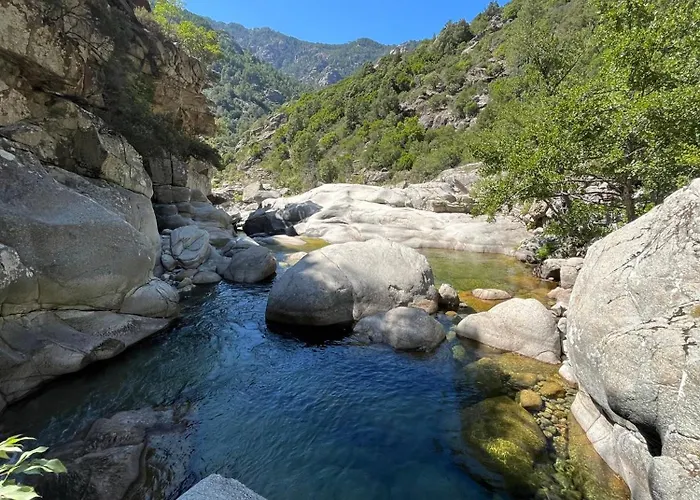 Maison En Pierre Corse Vue