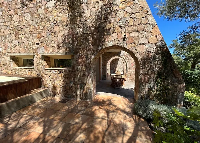 Maison En Pierre Corse Vue