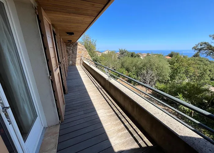 Villa Maison En Pierre Corse Vue