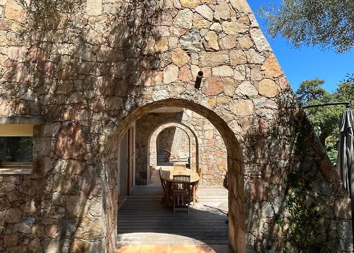 Maison En Pierre Corse Vue *