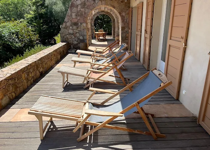 Maison En Pierre Corse Vue *