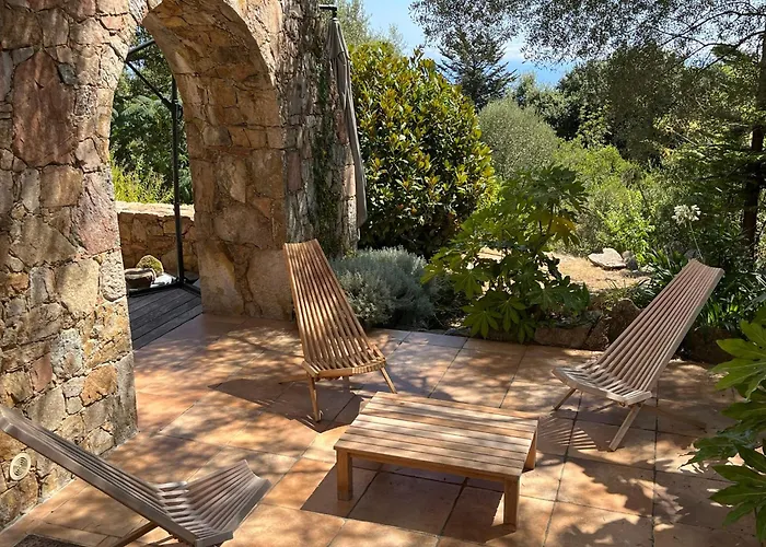 Maison En Pierre Corse Vue Sari-Solenzara