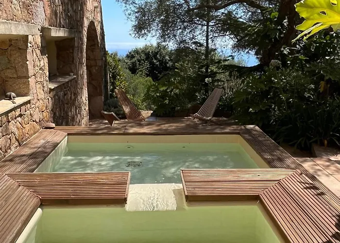 Maison En Pierre Corse Vue *